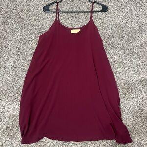 Dry Goods Burgundy Dress